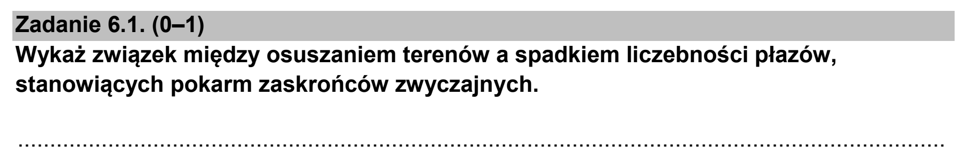 Matura, maj 2025, zadanie 6.1