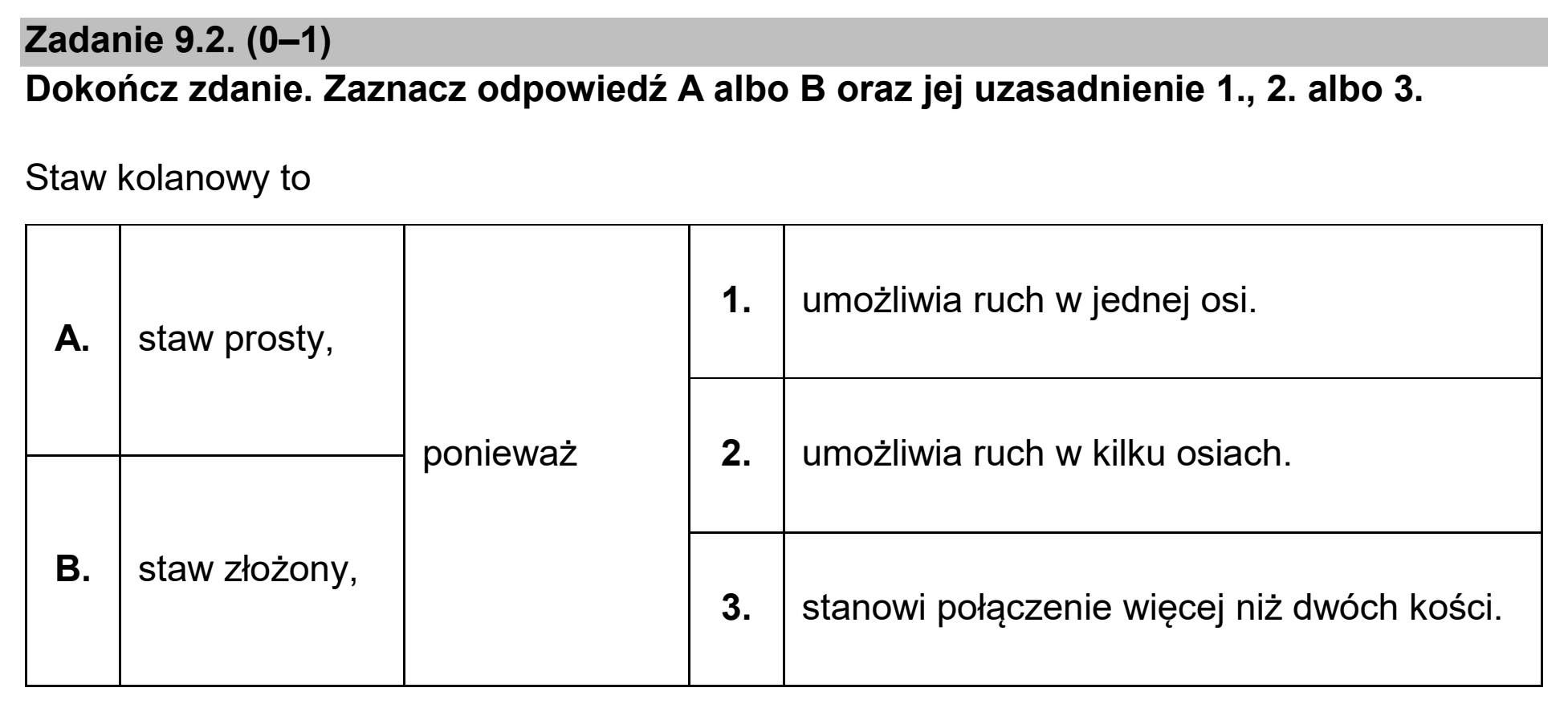 Matura, maj 2025, zadanie 9.2