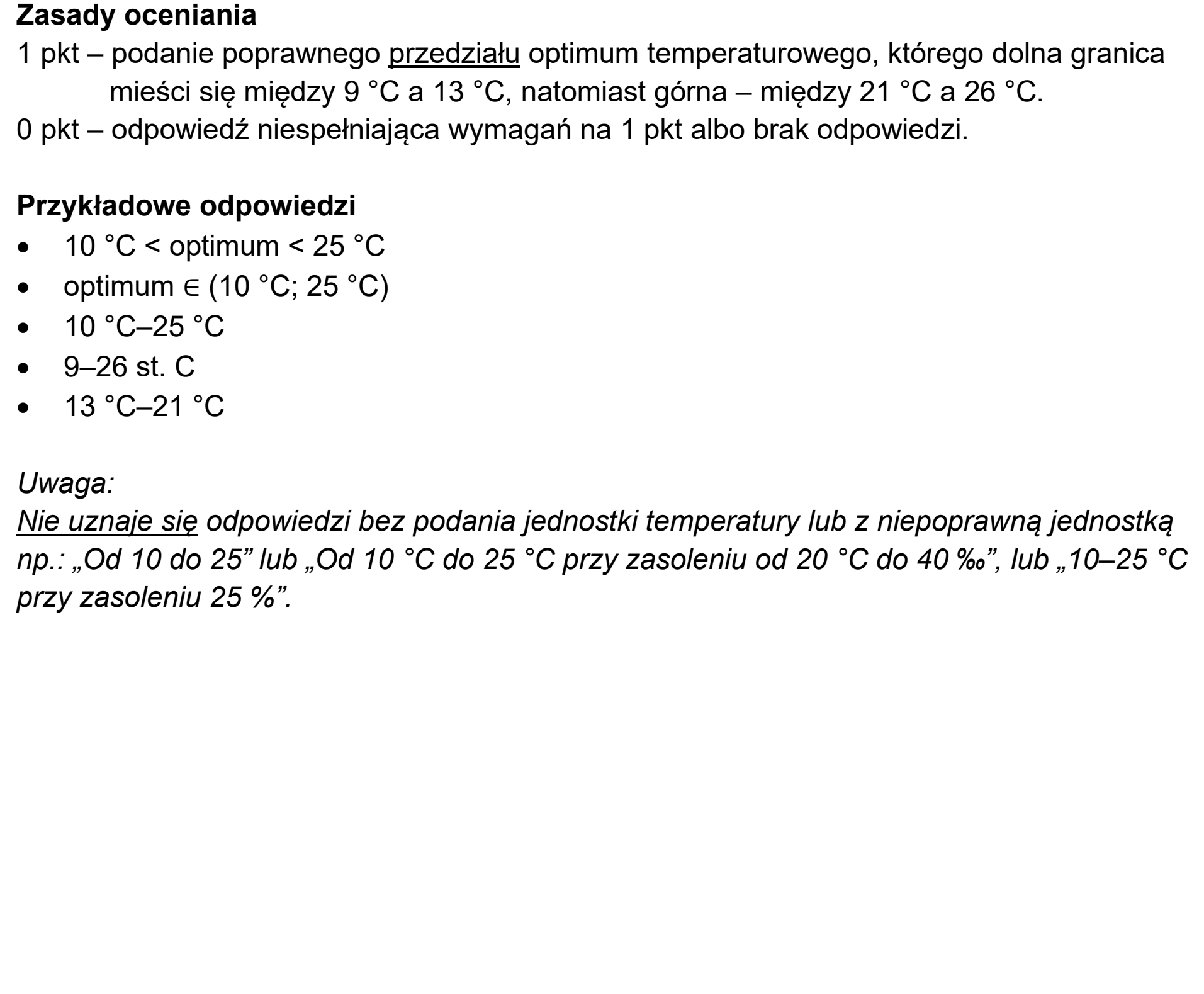 Matura, maj 2026, odpowiedź do zadania 23.3