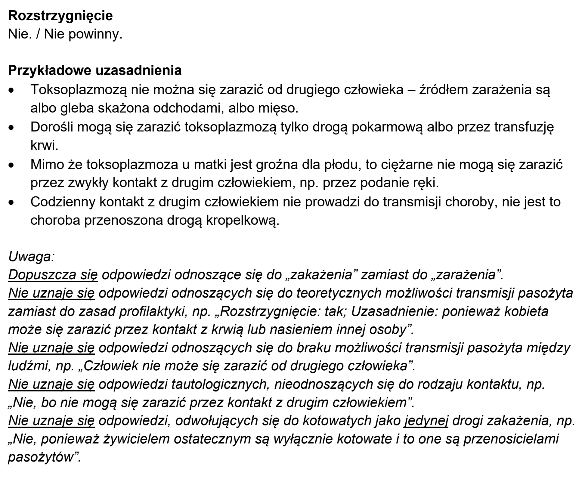 Matura, maj 2026, odpowiedź do zadania 8.3, fragment 2