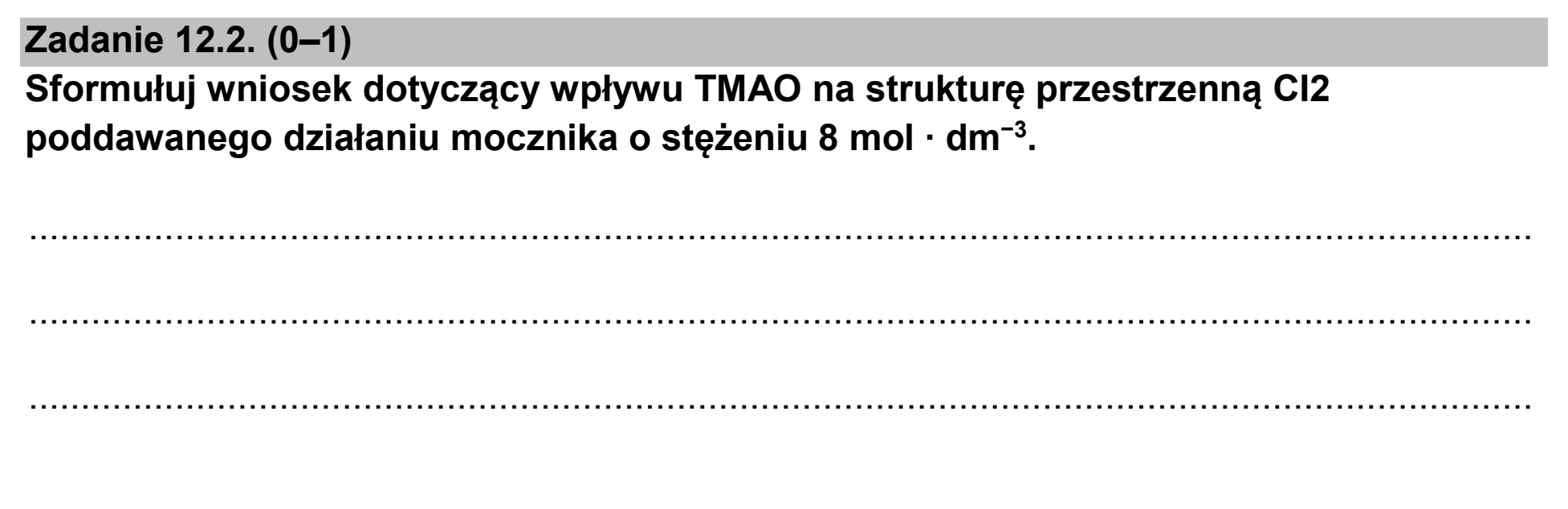 Matura, maj 2026, zadanie 12.2