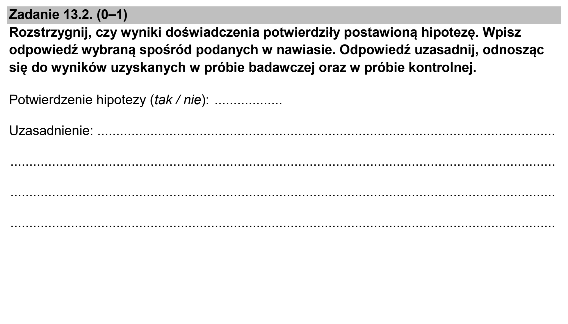 Matura, maj 2026, zadanie 13.2