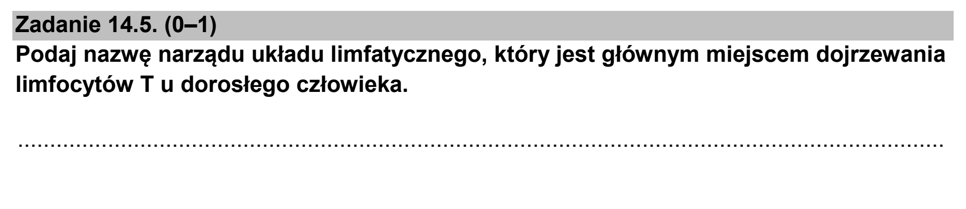 Matura, maj 2026, zadanie 14.5