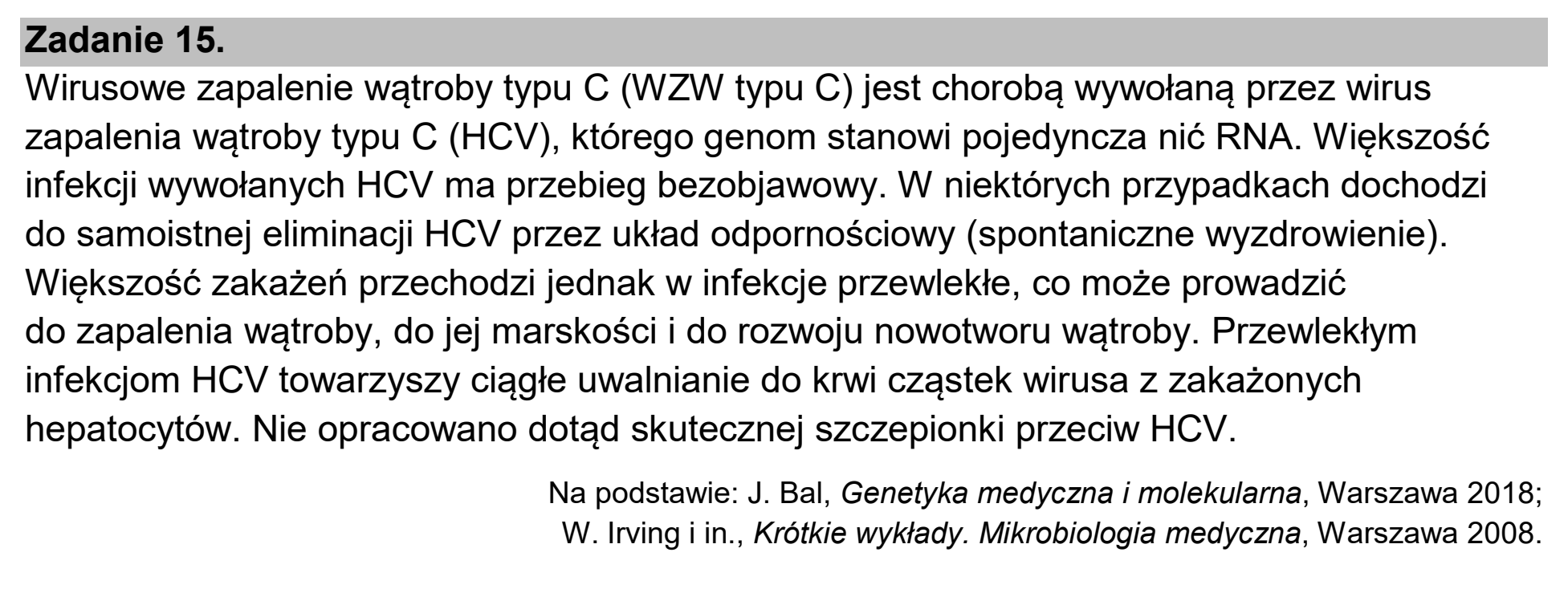 Matura, maj 2026, wstęp zadania 15