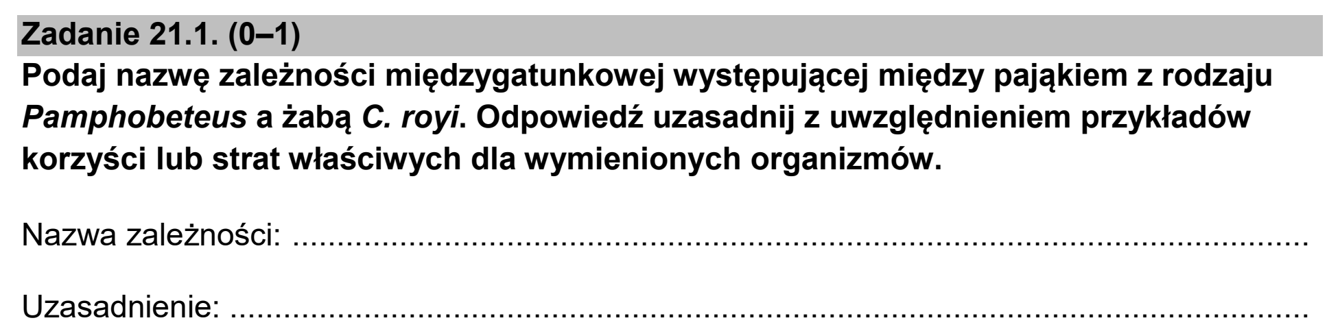 Matura, maj 2026, zadanie 21.1