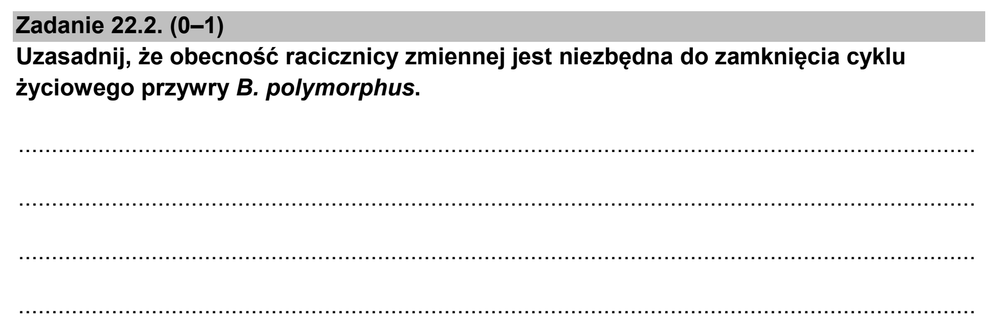 Matura, maj 2026, zadanie 22.2