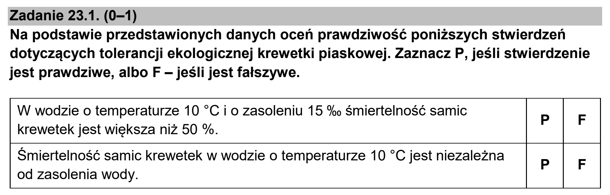Matura, maj 2026, zadanie 23.1