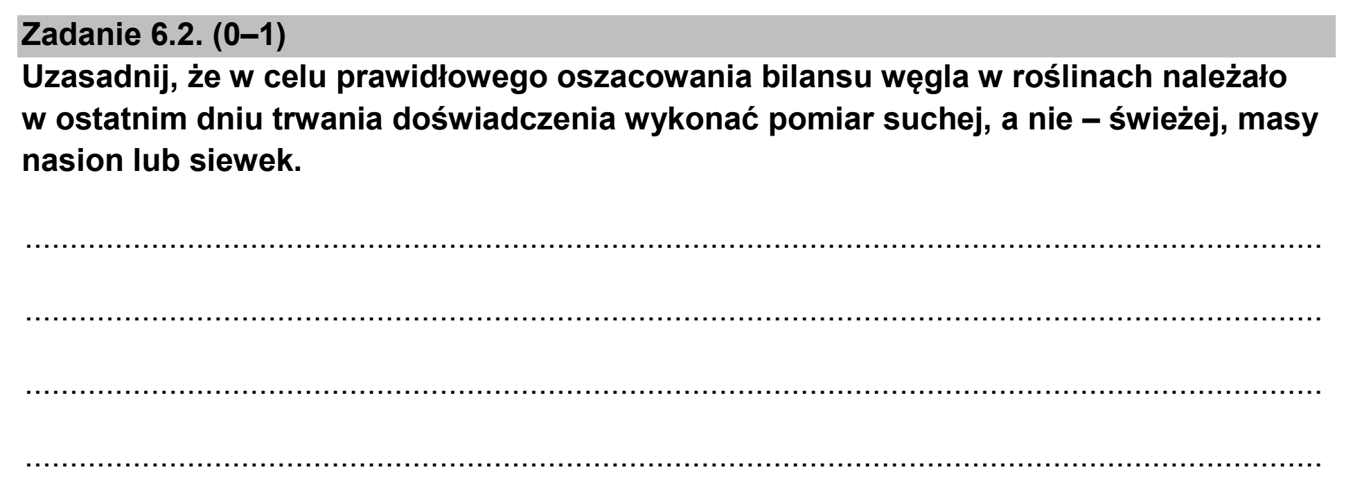 Matura, maj 2026, zadanie 6.2