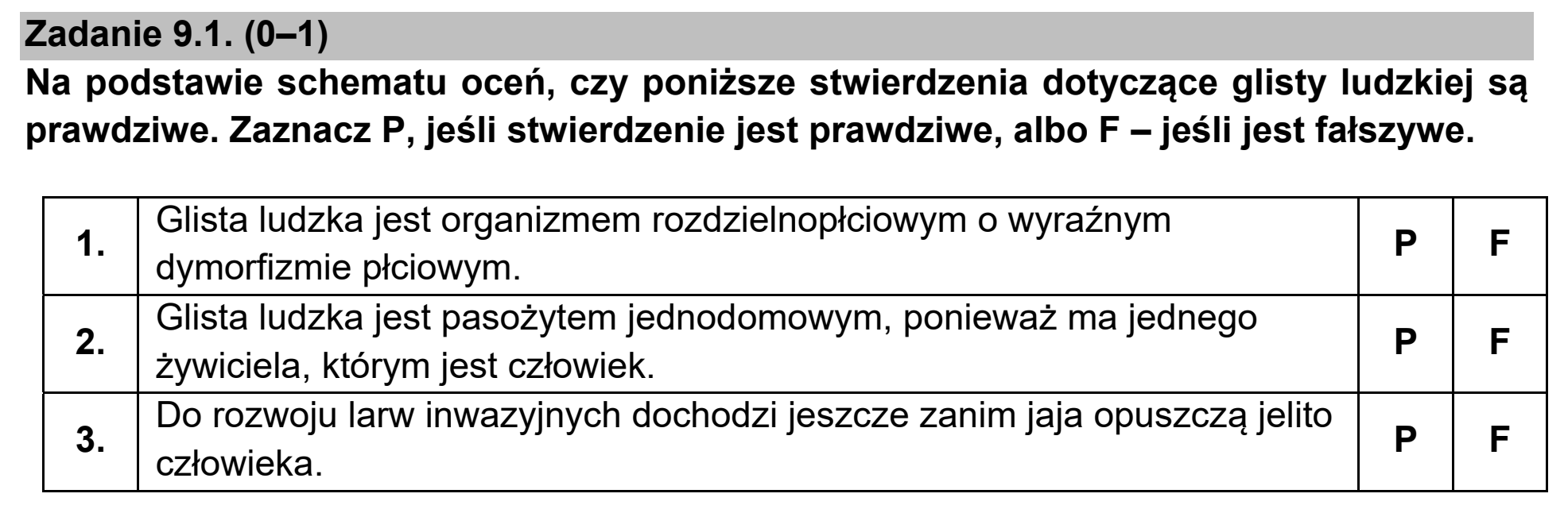 Matura próbna, marzec 2021, zadanie 9.1