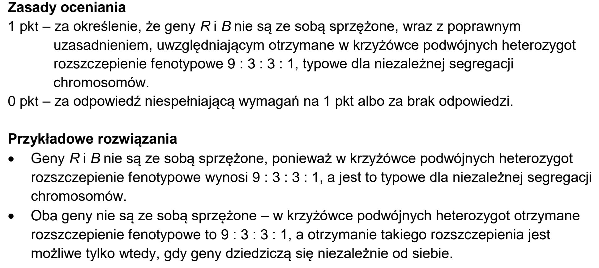 Matura dodatkowa, czerwiec 2023, odpowiedź do zadania 14.1