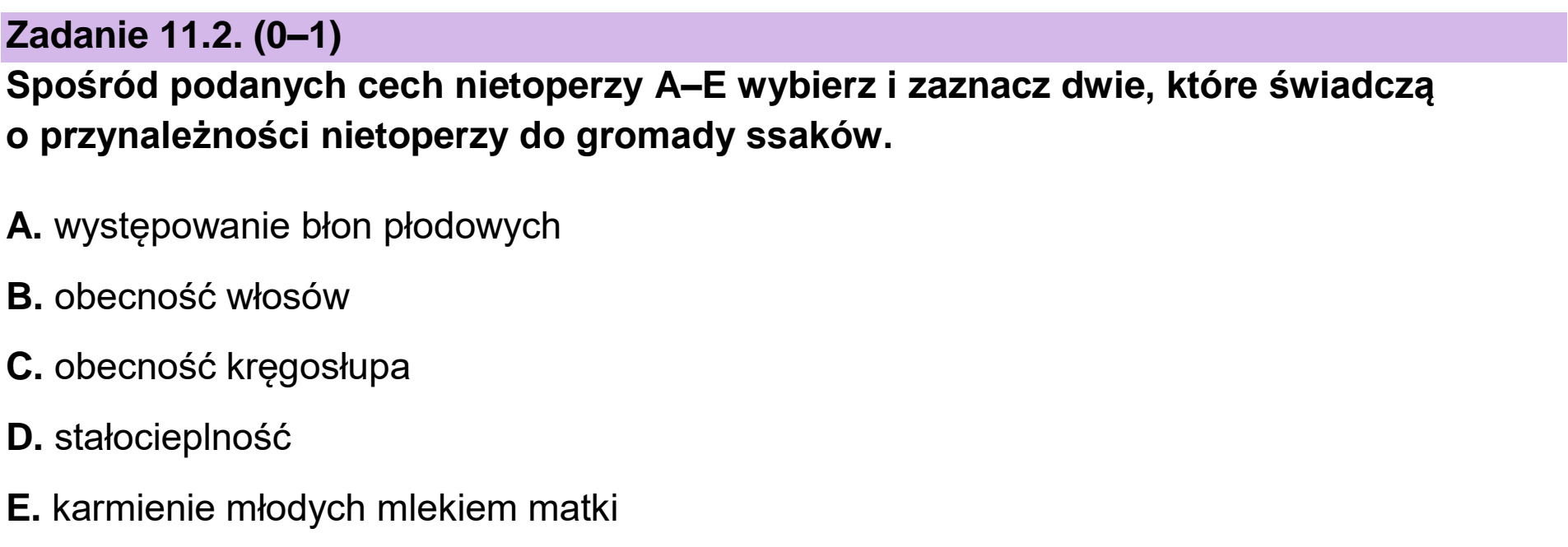 Matura dodatkowa, czerwiec 2023, zadanie 11.2