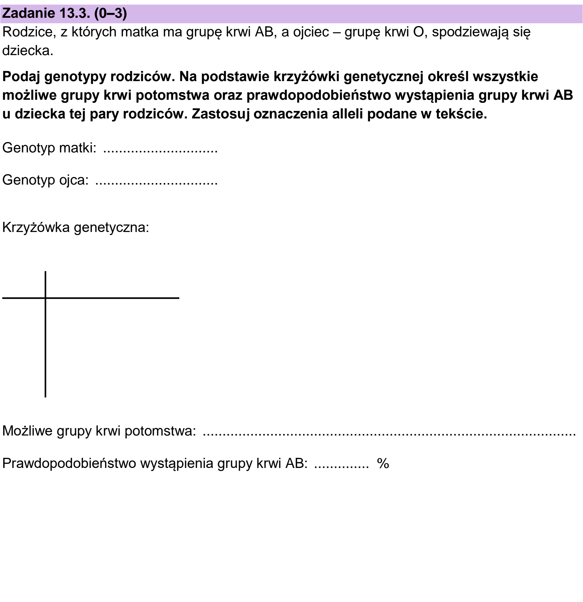 Matura dodatkowa, czerwiec 2023, zadanie 13.3
