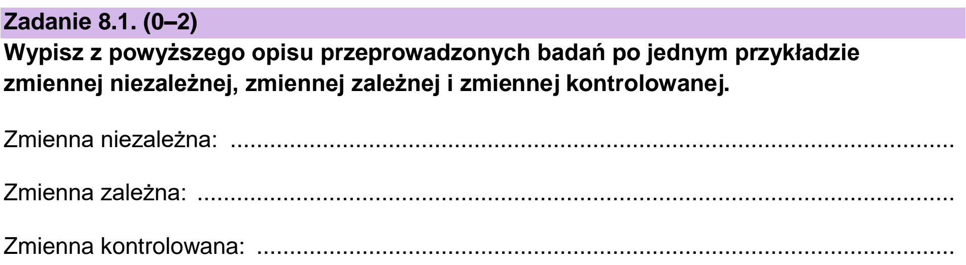Matura dodatkowa, czerwiec 2023, zadanie 8.1