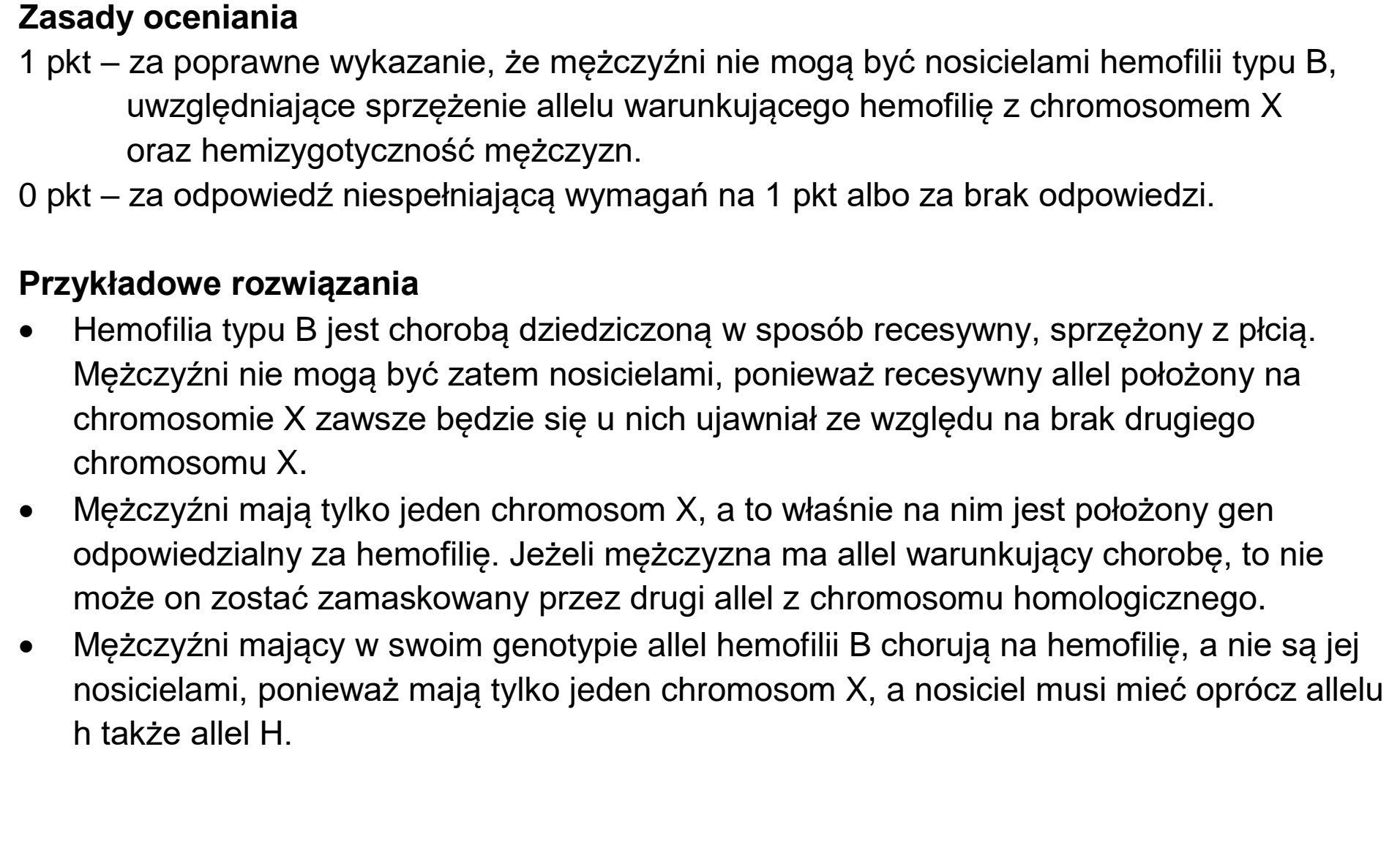 Matura dodatkowa, czerwiec 2024, odpowiedź do zadania 18.2