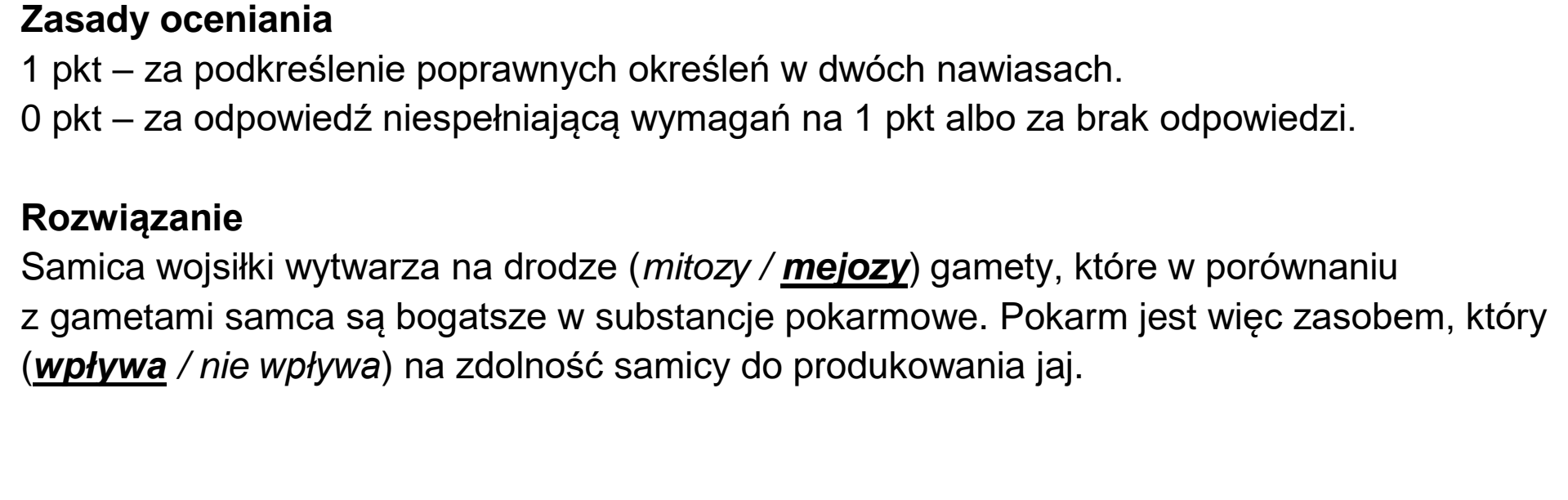 Matura dodatkowa, czerwiec 2024, odpowiedź do zadania 8.2