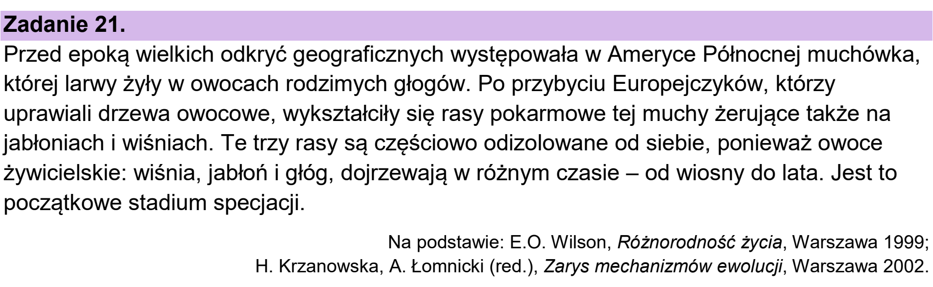 Matura dodatkowa, czerwiec 2024, wstęp zadania 21