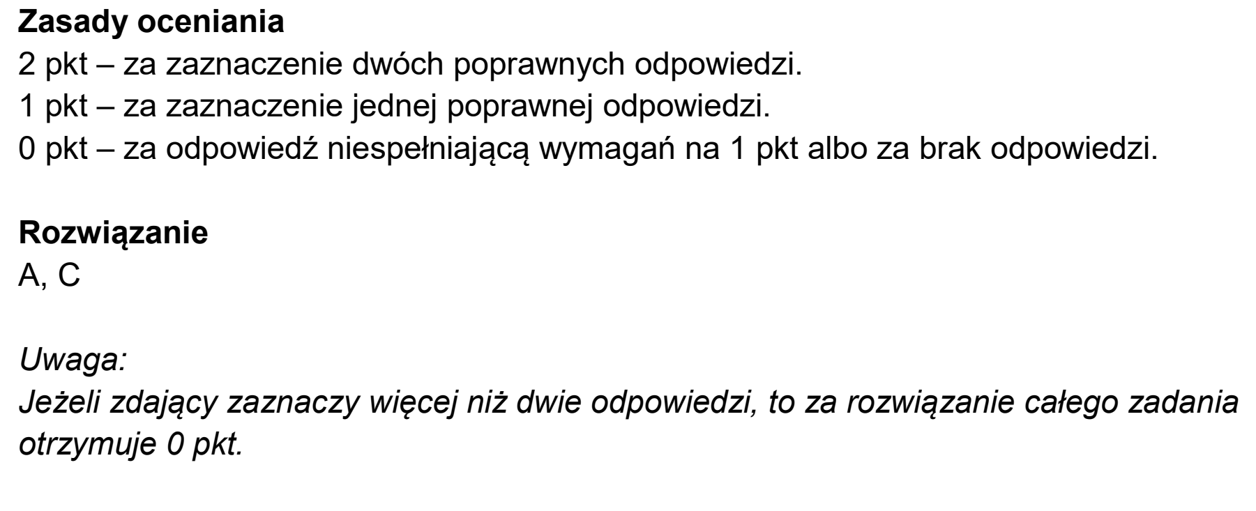 Matura dodatkowa, czerwiec 2025, odpowiedź do zadania 12.2