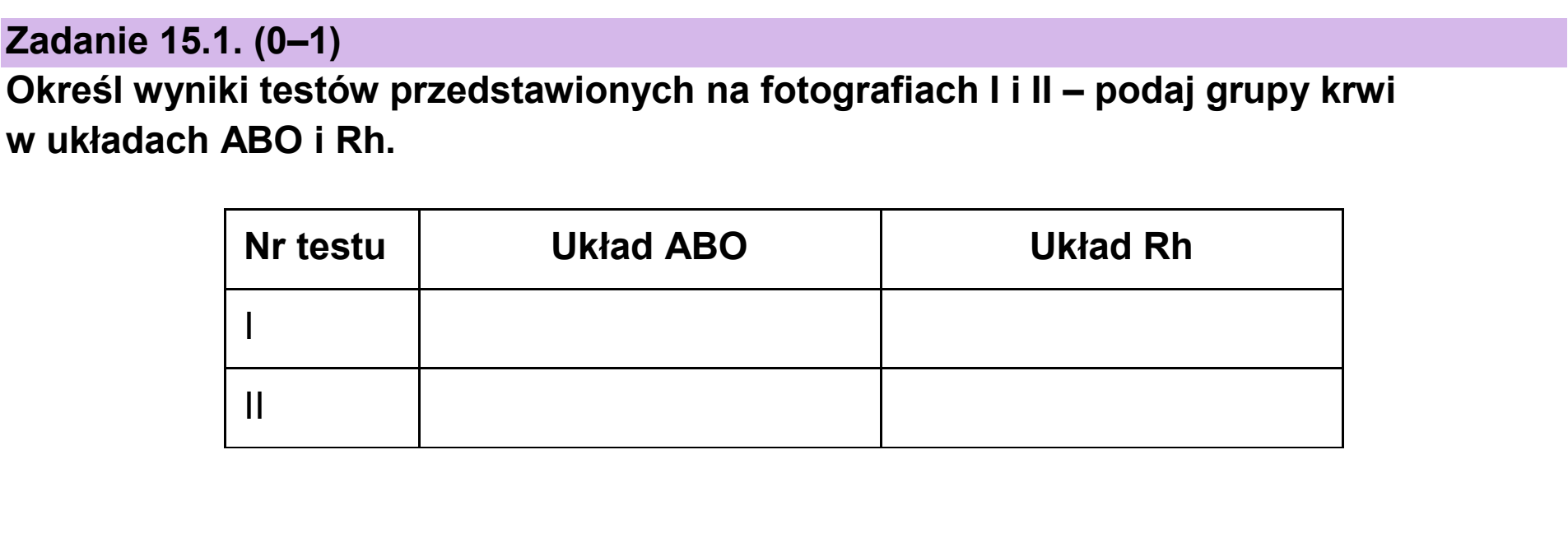 Matura dodatkowa, czerwiec 2025, zadanie 15.1