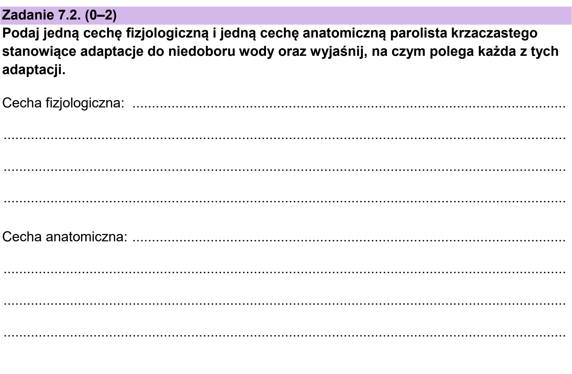 Matura dodatkowa, czerwiec 2025, zadanie 7.2