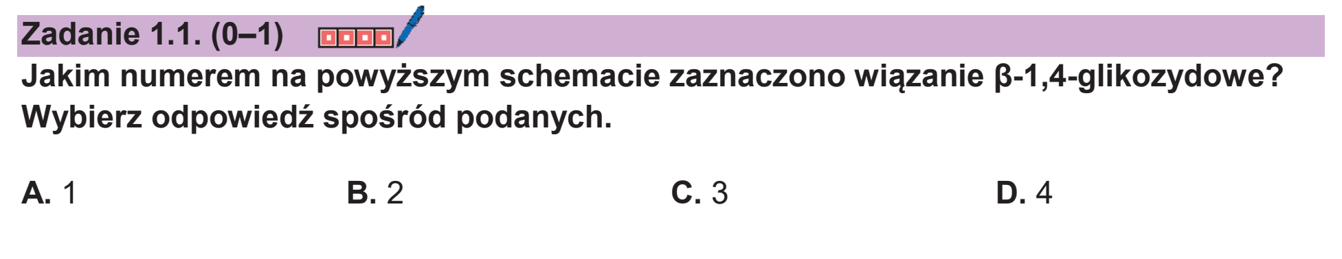 Matura dodatkowa, czerwiec 2026, zadanie 1.1