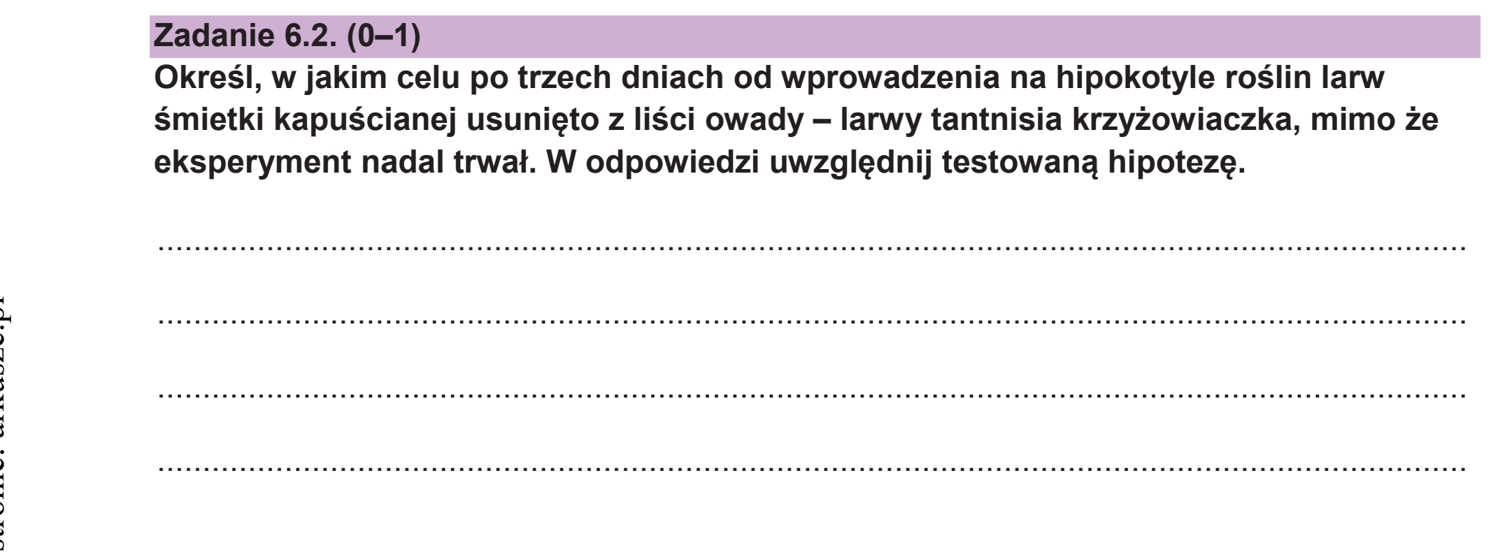 Matura dodatkowa, czerwiec 2026, zadanie 6.2