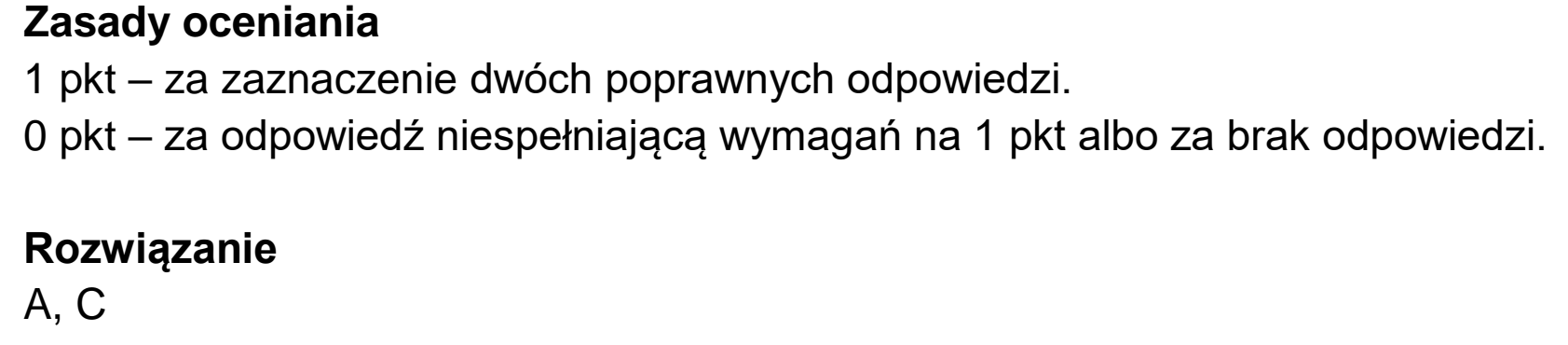 Matura próbna, grudzien 2022, odpowiedź do zadania 10.3
