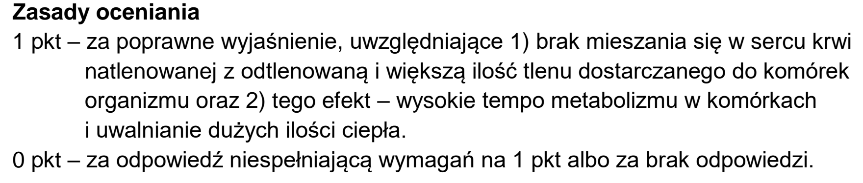 Matura próbna, grudzien 2022, odpowiedź do zadania 18.1