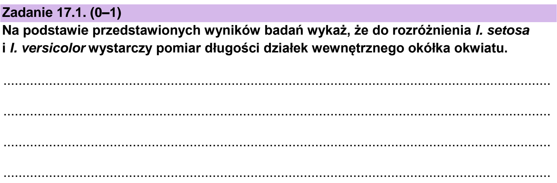 Matura próbna, grudzien 2022, zadanie 17.1