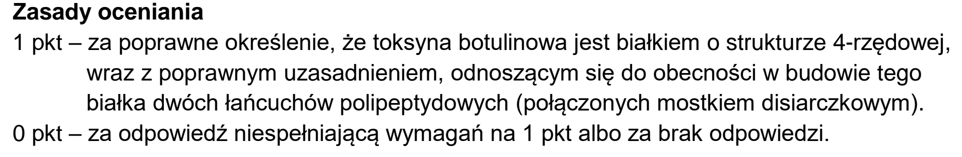Matura, maj 2023, odpowiedź do zadania 12.2, fragment 1