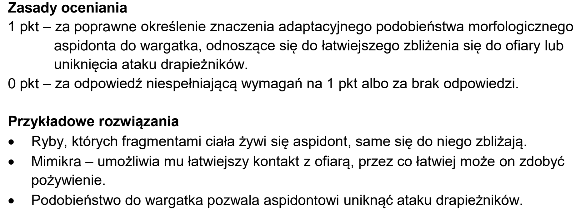 Matura, maj 2023, odpowiedź do zadania 16.2