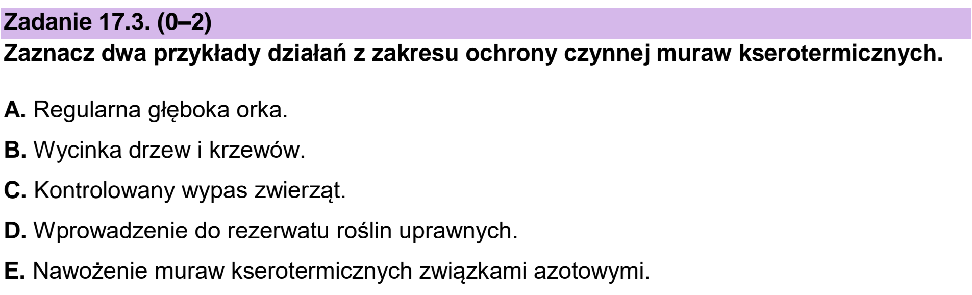 Matura, maj 2023, zadanie 17.3