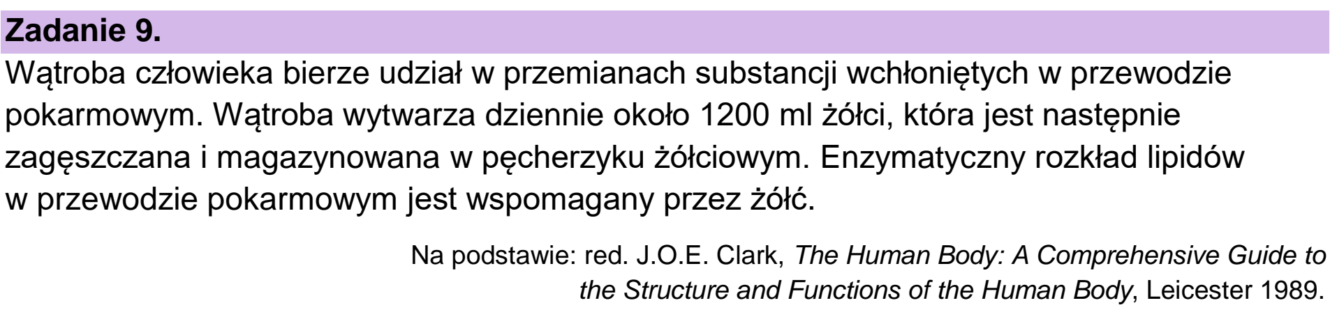 Matura, maj 2023, wstęp zadania 9