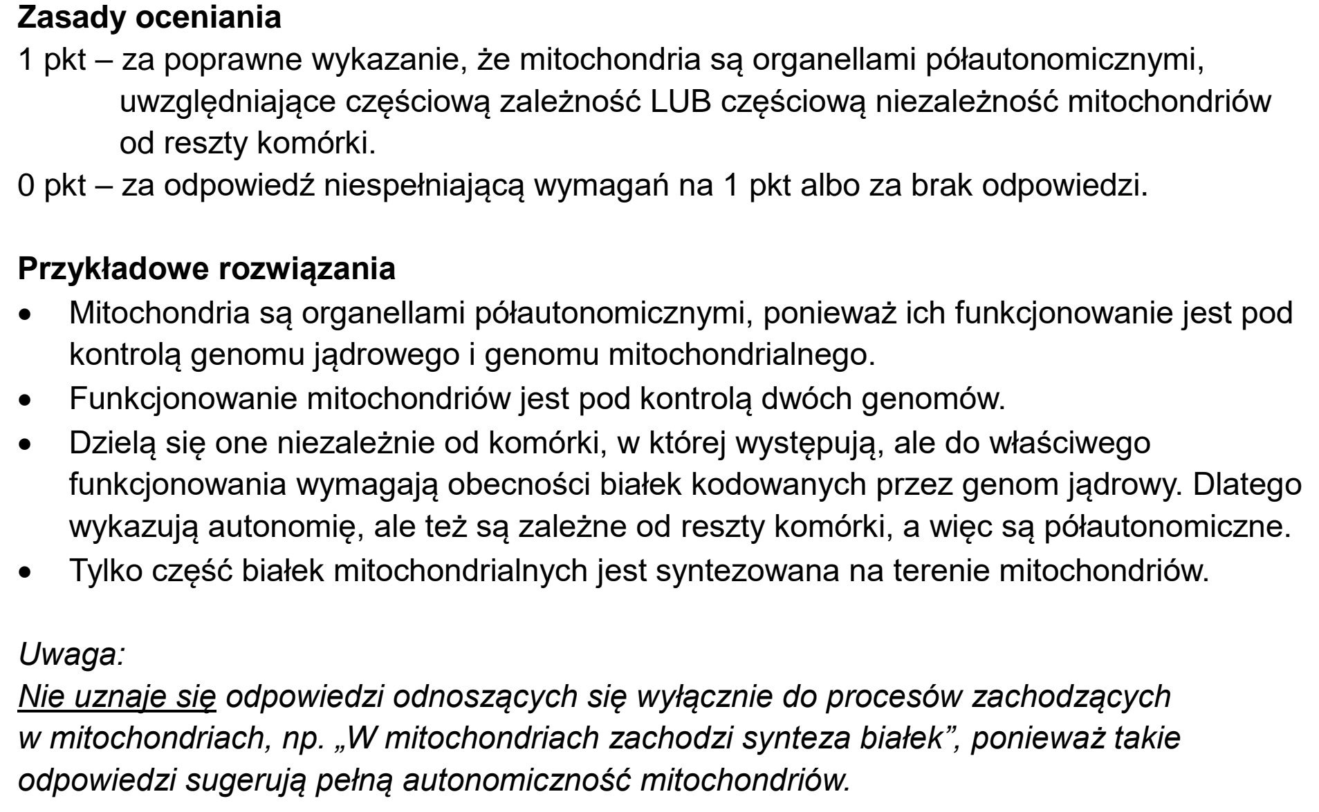 Matura, maj 2024, odpowiedź do zadania 15.1