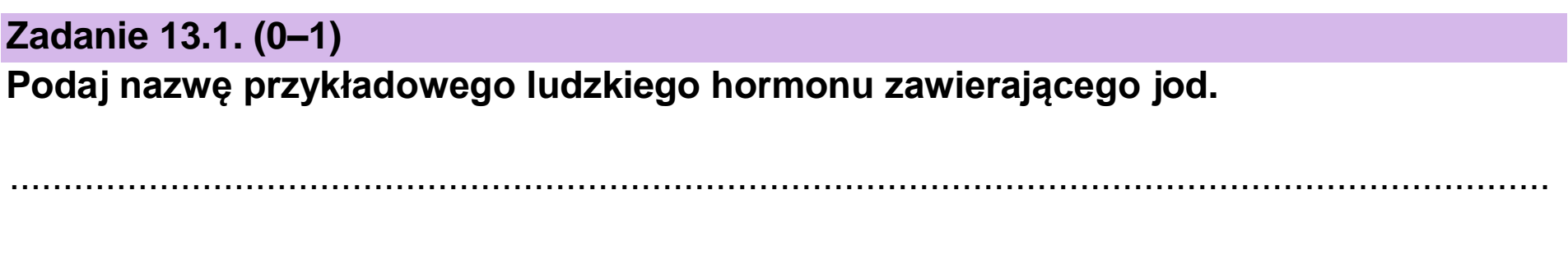 Matura, maj 2024, zadanie 13.1