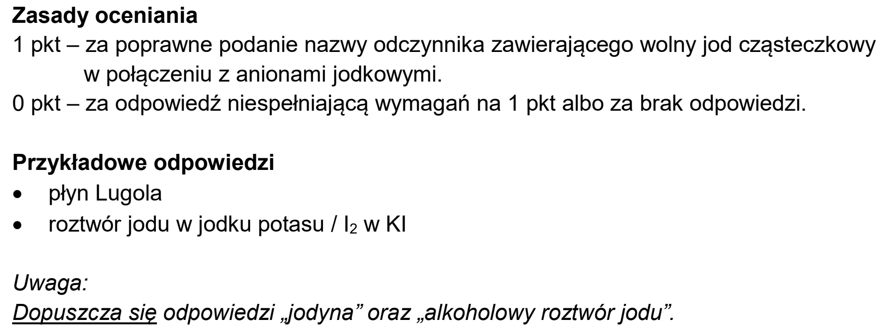 Matura, maj 2025, odpowiedź do zadania 3.1