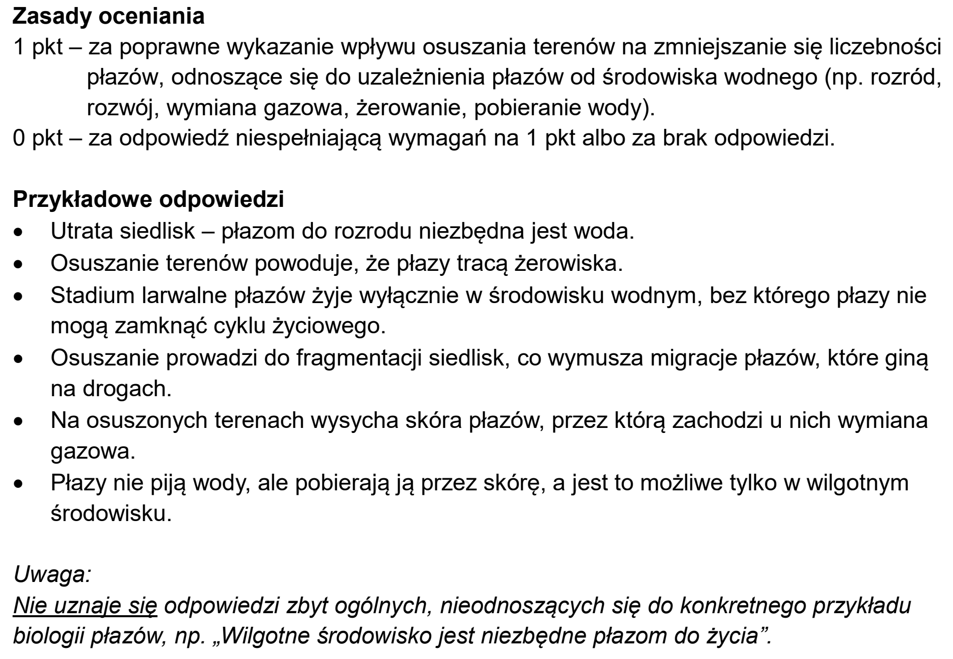 Matura, maj 2025, odpowiedź do zadania 6.1