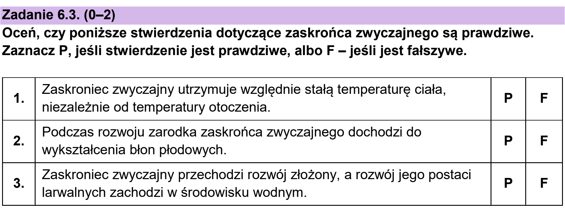 Matura, maj 2025, zadanie 6.3
