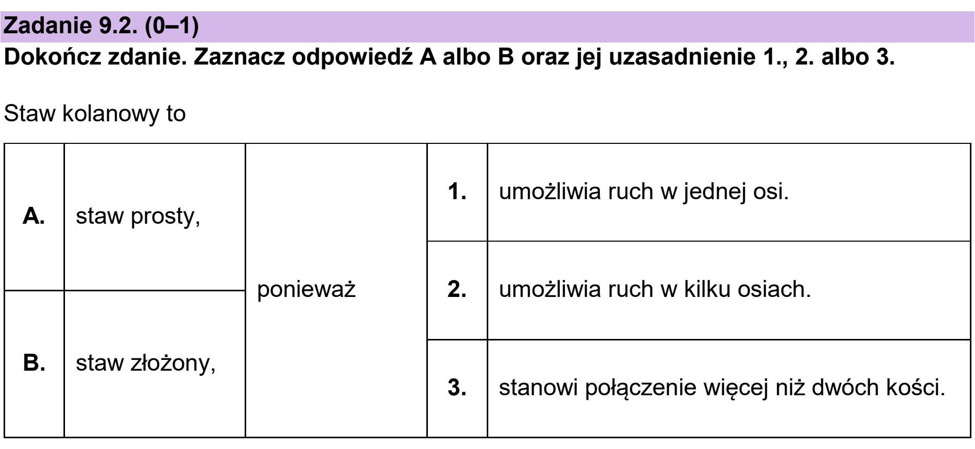 Matura, maj 2025, zadanie 9.2