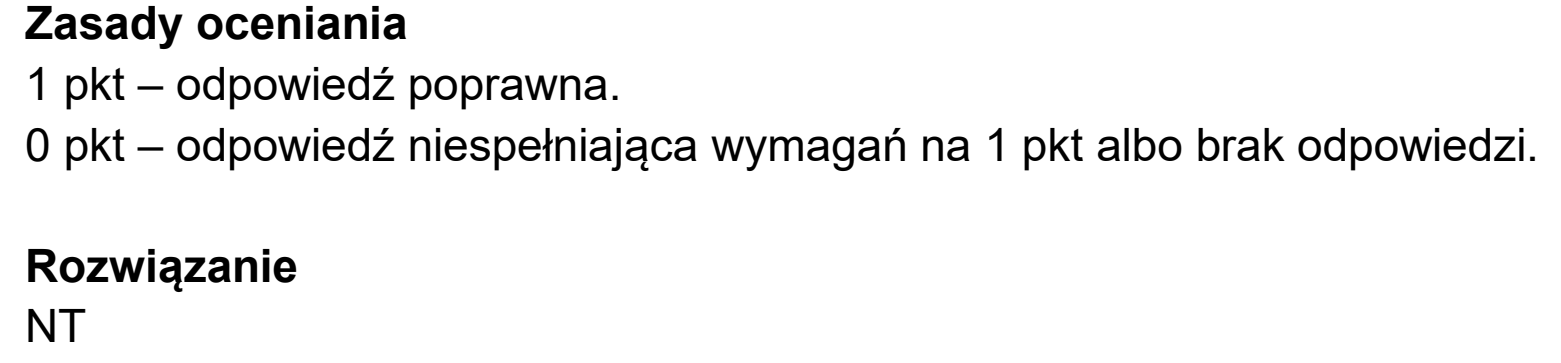 Matura, maj 2026, odpowiedź do zadania 12.1