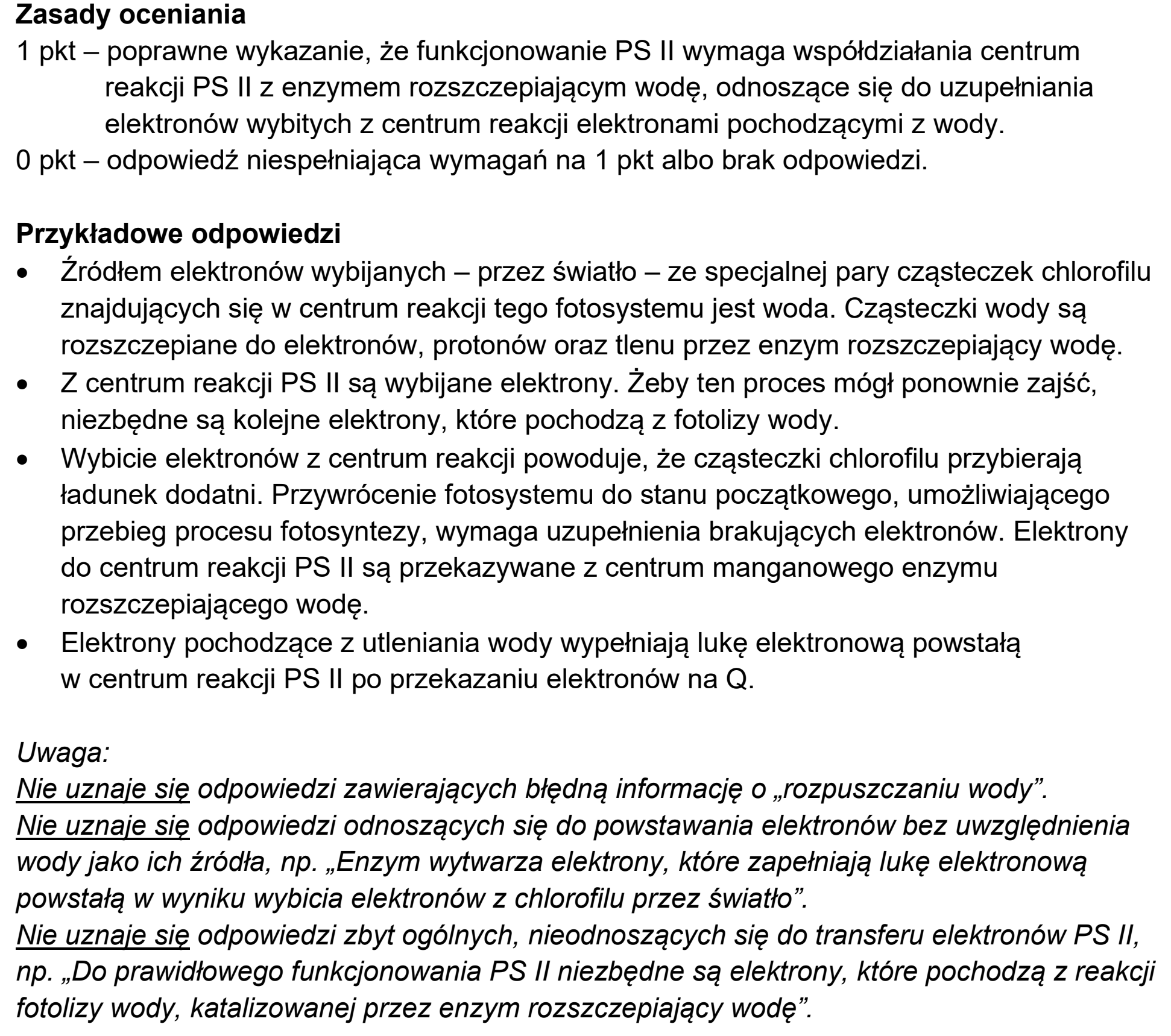 Matura, maj 2026, odpowiedź do zadania 2.2