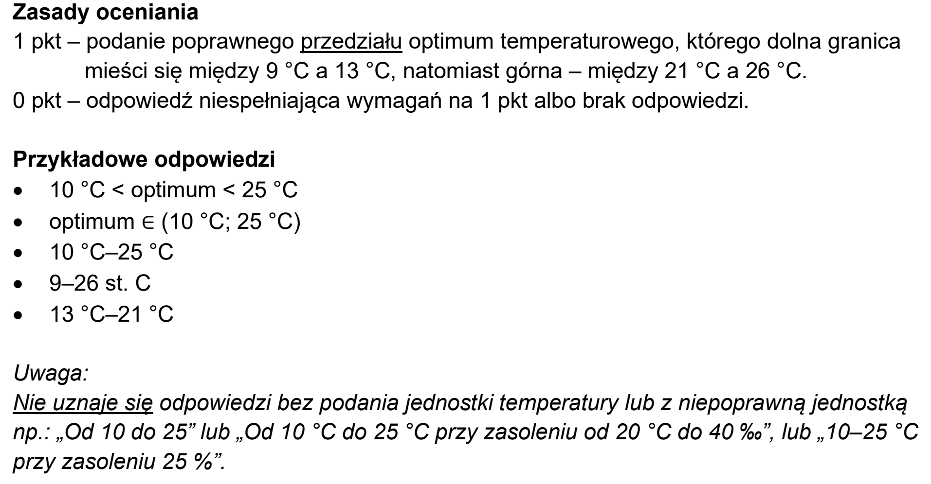Matura, maj 2026, odpowiedź do zadania 23.3