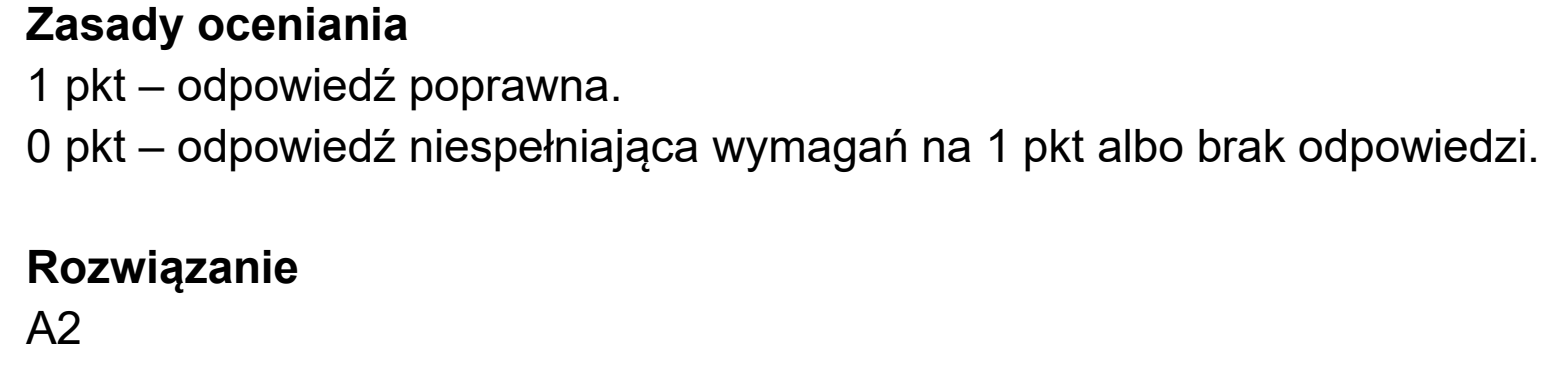 Matura, maj 2026, odpowiedź do zadania 3.3