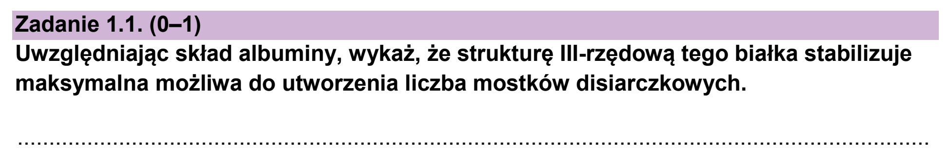 Matura, maj 2026, zadanie 1.1