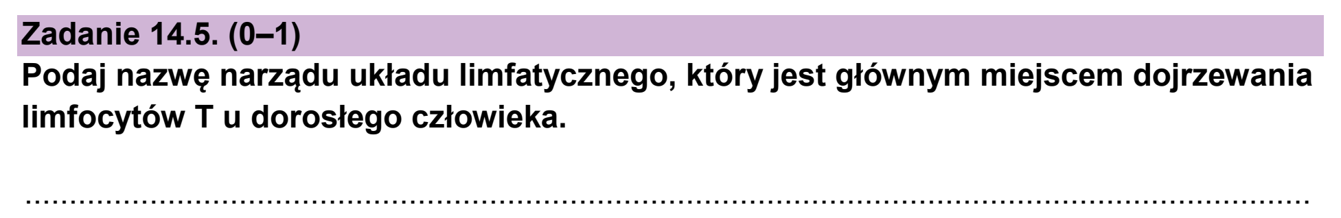 Matura, maj 2026, zadanie 14.5