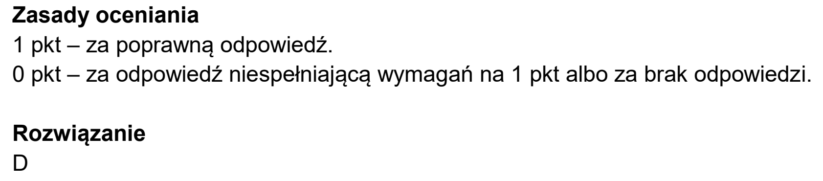Matura próbna, styczen 2026, odpowiedź do zadania 7