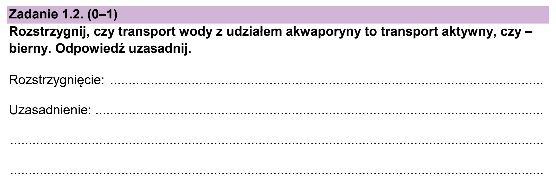 Matura próbna, styczen 2026, zadanie 1.2
