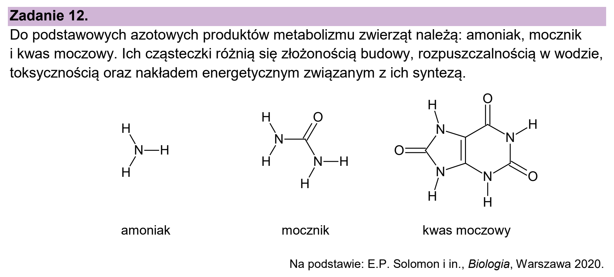 Matura próbna, styczen 2026, wstęp zadania 12