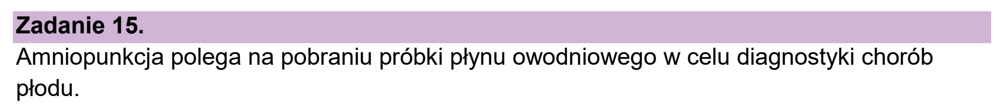 Matura próbna, styczen 2026, wstęp zadania 15