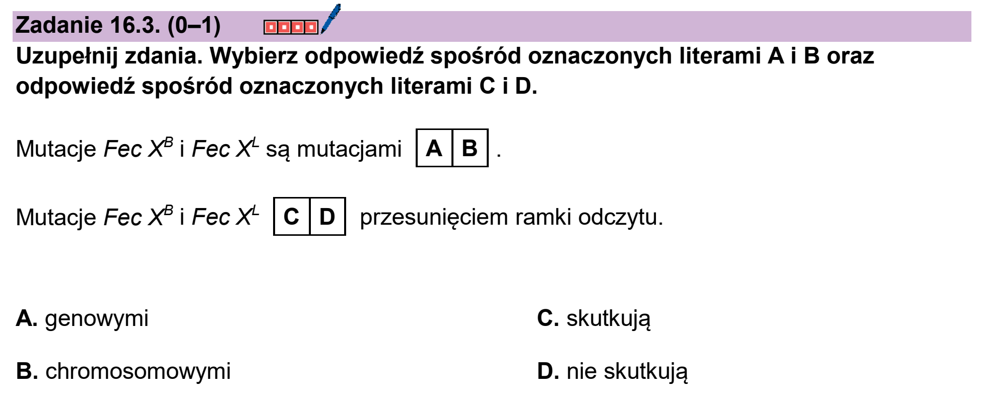 Matura próbna, styczen 2026, zadanie 16.3