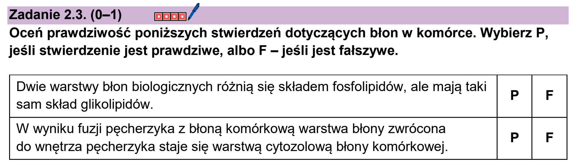 Matura próbna, styczen 2026, zadanie 2.3
